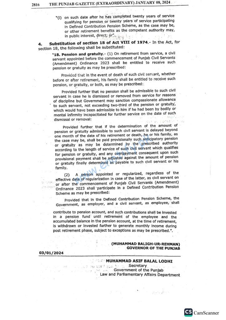 08-01-2024 Punjab Pension Ordinance 2024 Amendment in Civil Servants Act 1974_Page_1